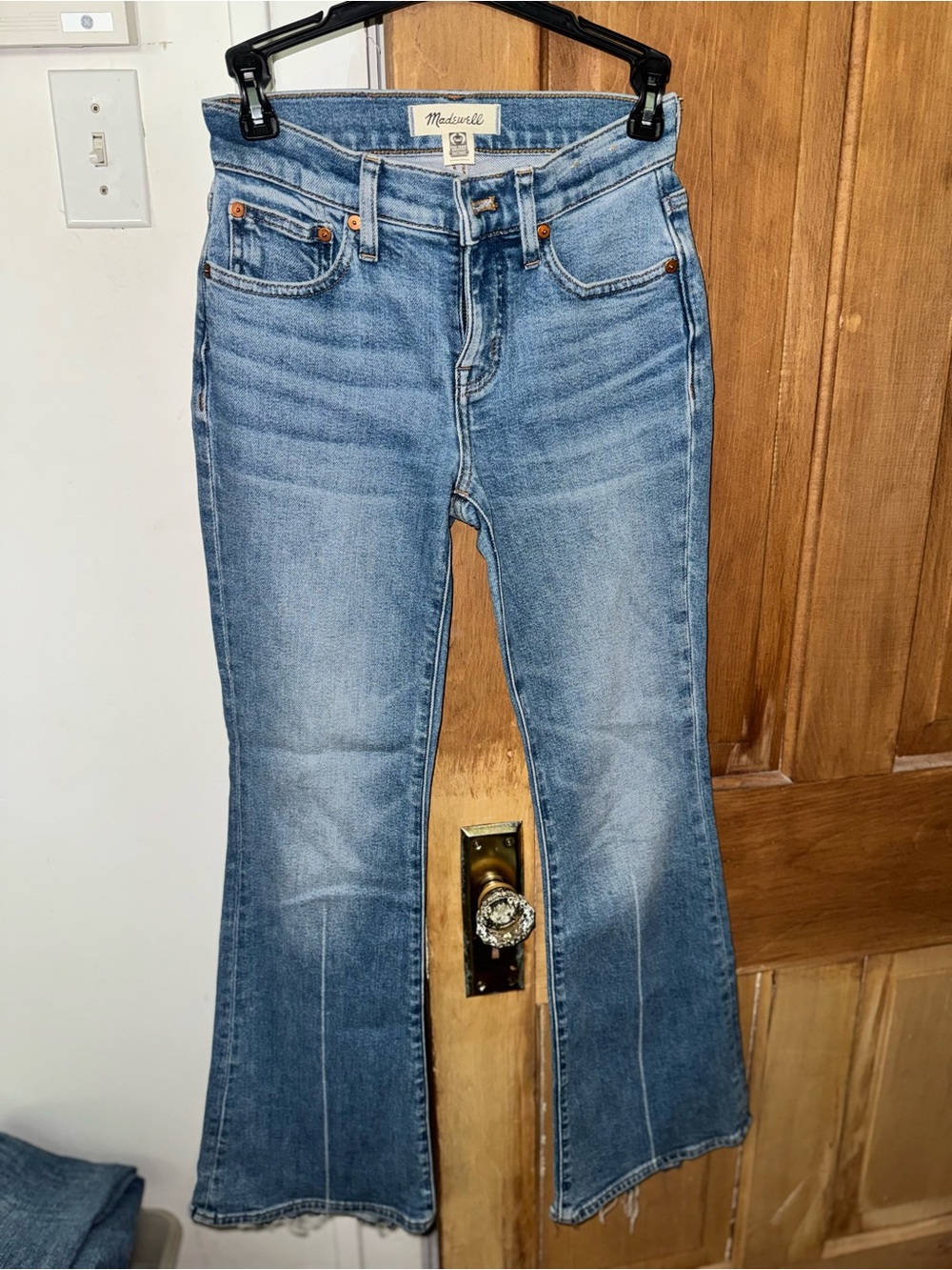 Madewell Light Blue Flare Jeans